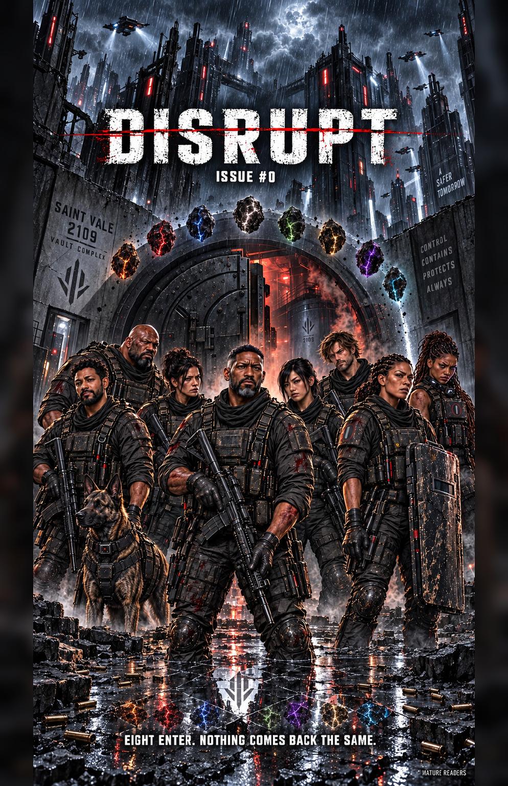 Cover of DISRUPT Issue 0