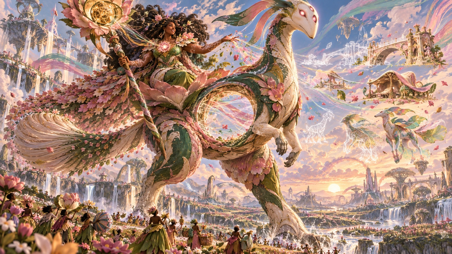 The beautiful and deadly Guardian of Eternal Bloom