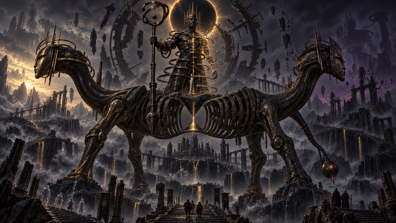 The colossal Guardian of the Summit of Echoes